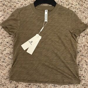 Magnlens Khaki Short Sleeve Tee